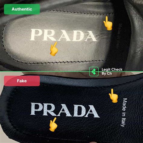 how can i tell if prada shoes are real|prada shoes authenticity checker.